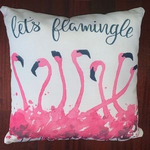 Decorative Flamingo Pillow 🦩